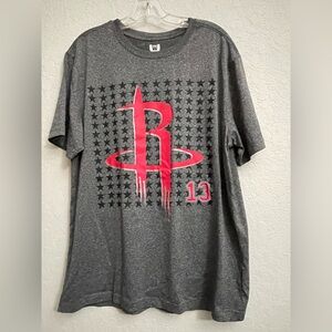 Houston Rockets Harden #13 Performance Sports Tee in Gray - Size Large